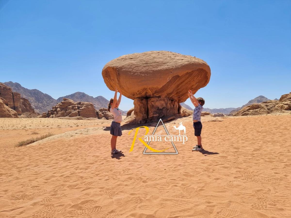 Wadi Rum,Rania Camp Eksteriør bilde